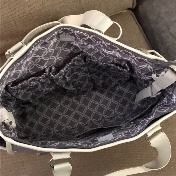 Carters Essence Grey Diaper Bag